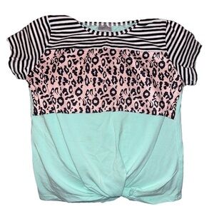 Girls Boutique color block top